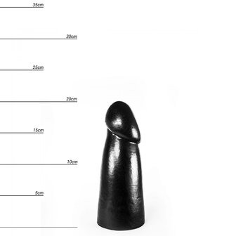 Dinoo - Dildo - Bolong - 20 cm - Zwart