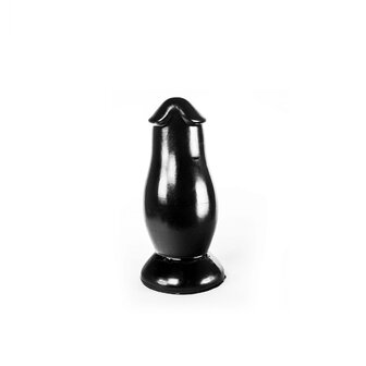 Dinoo - Buttplug - Gypos - 19,5 x 8,8 cm - Zwart