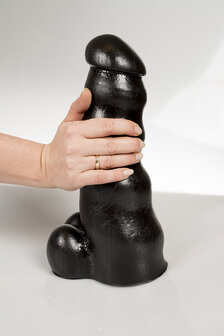 Dinoo - Dildo Itemirus - 32 x 11 cm - Zwart