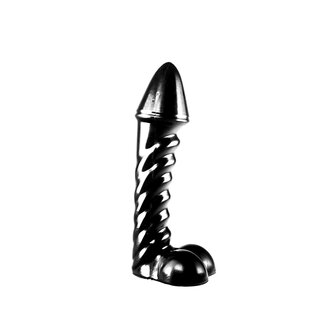 Dinoo - Dildo - Lesotho - 24 x 6 cm - Zwart