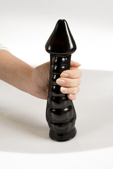 Dinoo Dildo Prenocep 25 cm - zwart