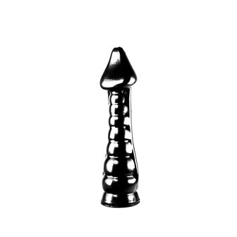 Dinoo Dildo Prenocep 25 cm - zwart