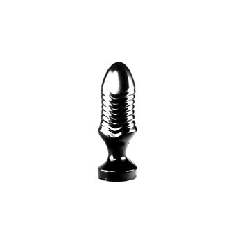 Dinoo Dildo Rugops 18 x 5,4 cm - zwart