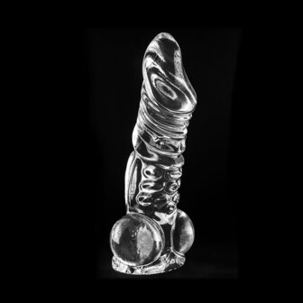 Dinoo - XXL Dildo Rinchenia 30 x 7,6 cm - Transparant