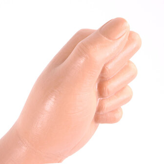 Kingsize Fisting Dildo Hand 16 x 6 cm - lichte huidskleur