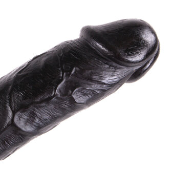 Dinoo - XL Dildo - Kong - 26 x 4.5 cm - Zwart