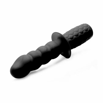 Ass Thumpers - The Handler 10x Silicone Vibrerende en Stotende Anaal Vibrator