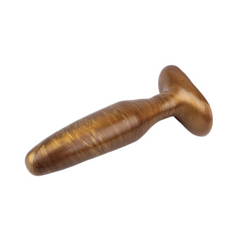 Gold Gouden Buttplug H 15.5 x 3.3 cm HINEY ROD - goud