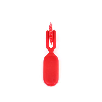 Plastic Mini Pinwheel - rood