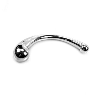 Kiotos - Pure RVS Dildo Curved - Zilver