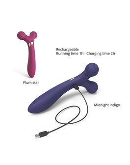 Love to Love - FIREBALL Body Massager &amp; Vibrator - indigo