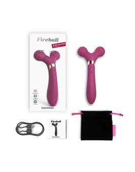 Love to Love - FIREBALL Body Massager &amp; Vibrator - plum pink