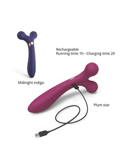 Love to Love - FIREBALL Body Massager &amp; Vibrator - plum pink