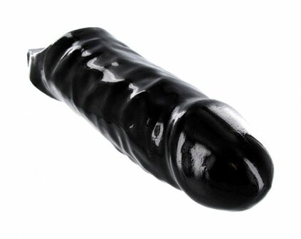 Master Series - Black Mamba XL - Penis Sleeve - Zwart