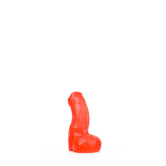 All Red Dildo 17 x 5 cm - rood