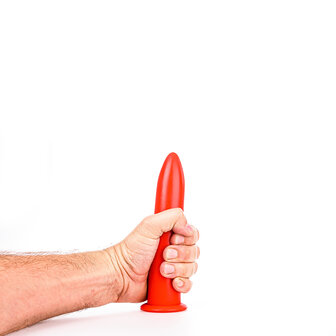 All Red - Dildo - 19 x 3,5 cm - Rood