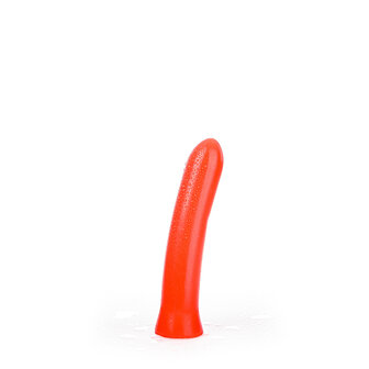 All Red - Gladde Rechte Dildo - 22 x 5 cm - Rood