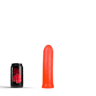 All Red - Dildo - 19 x 4,5 cm - Rood