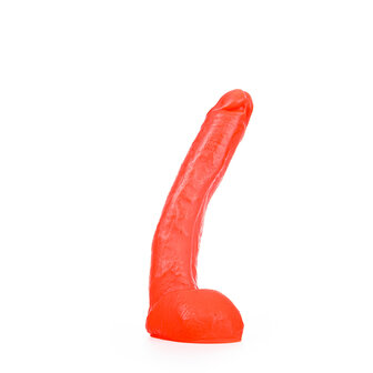 All Red Dildo 29 x 5 cm - rood
