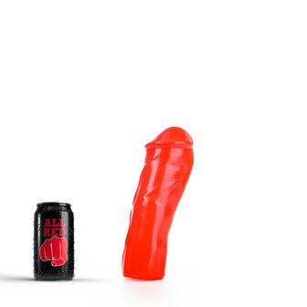 All Red - Dildo - 20 x 6 cm - Rood