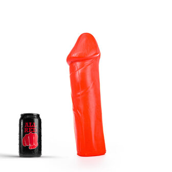 All Red - Dildo 28 x 7,5 cm - Rood