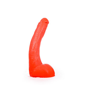 All Red Dildo 29 x 5 cm - rood