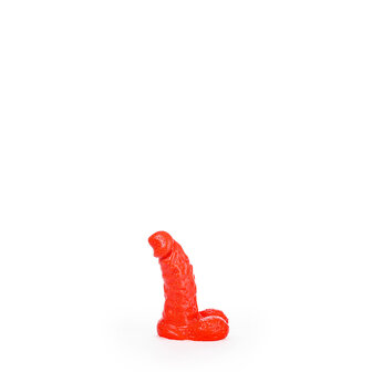 All Red - Dildo - 13 x 4,5 cm - Rood