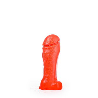 All Red - Dildo - 22 x 8 cm - Rood