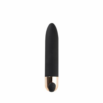 Virgite Vibrerende en oplaadbare bullet vibrator V3 - zwart