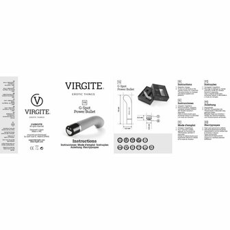 Virgite - Oplaadbare Vibrator V1 - blauw