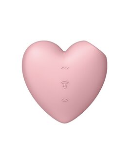 Satisfyer - Cutie Heart - Luchtdruk Vibrator - Roze