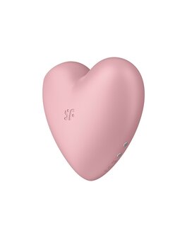 Satisfyer - Cutie Heart - Luchtdruk Vibrator - Roze