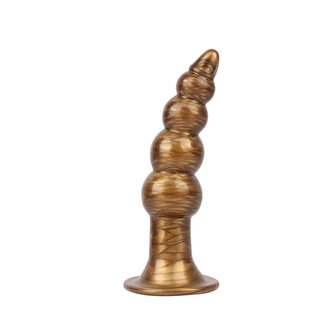 Gold Gouden Buttplug COLT BISLEY - goud - medium