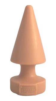 Domestic Partner - Mini Crack Attack - Buttplug - 15 x 6 cm - Lichte Huidskleur