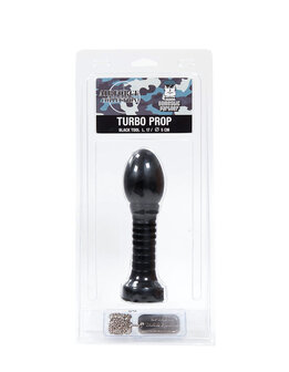 Domestic Partner - XL Buttplug Turbo Prop 17 x 5 cm - Zwart