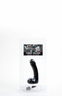 Domestic Partner Dildo Tommy Soldier 14,5 x 2,5 cm - zwart