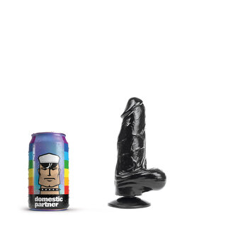 Domestic Partner - Panzer Small - Dildo - 17 x 4.9 cm - Zwart