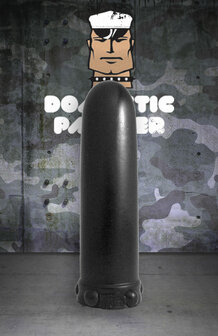 Domestic Partner Dildo D-Day 26 x 6.5 cm - zwart