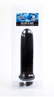 Domestic Partner Dildo D-Day 26 x 6.5 cm - zwart