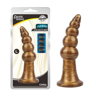 Gold Gouden Buttplug COLT BISLEY - goud - medium