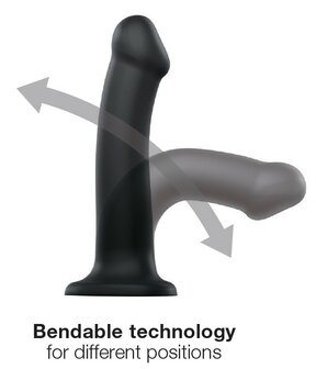 Strap-On-Me Semi-Realistische Dildo met zuignap - paars - maat L