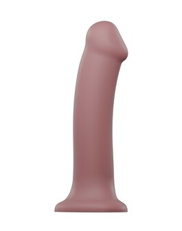 Strap-on-Me - Semi-Realistische Mono Density Dildo met zuignap - oudroze - maat XL