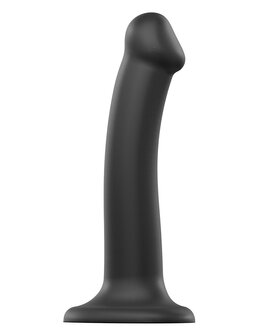 Strap-On-Me Semi-Realistische Dildo met zuignap - zwart - maat M