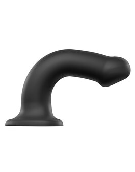 Strap-On-Me Semi-Realistische Dildo met zuignap - zwart - maat L