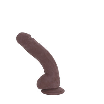 Kiotos Cox - Dildo 23.5 x 4.2 cm - Bruin