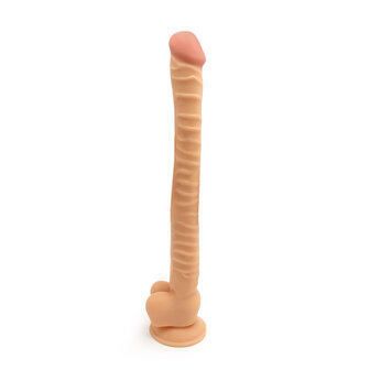 Kiotos Cox MEGA Dildo XXL 40 x 3.7 cm - lichte huidskleur