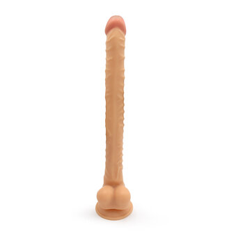 Kiotos Cox MEGA Dildo XXL 40 x 3.7 cm - lichte huidskleur