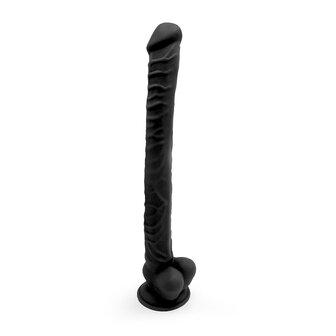 Kiotos Cox - Mega Dildo XXL 40 x 3.7 cm - Zwart