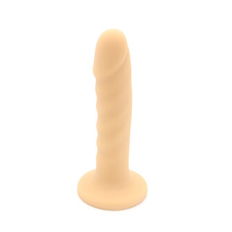 Kiotos Cox - Siliconen Dildo 18 x 3 cm - Lichte Huidskleur