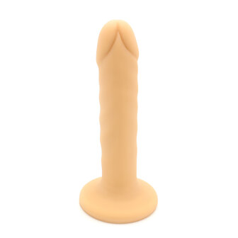 Kiotos Cox - Siliconen Dildo 18 x 3 cm - Lichte Huidskleur